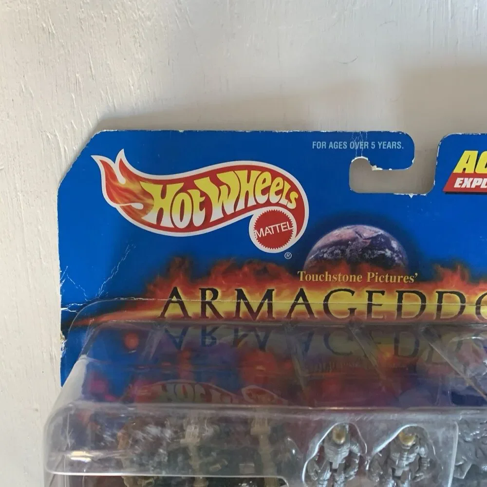 Mattel Hot Wheels Armageddon Movie 1997 Action Sites Explosion Zone #19417 Rare